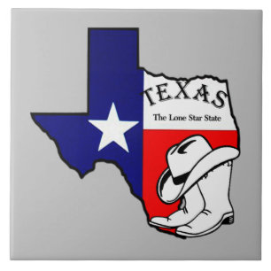 Texas, de Lone Star-staat, Tegeltje