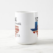 TEXAS de mooie USA Koffiemok (Center)