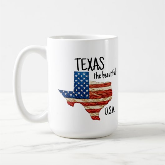 TEXAS de mooie USA Koffiemok (Links)