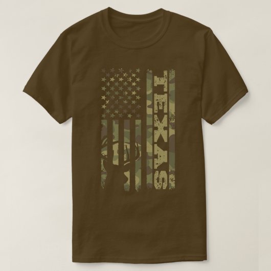 Texas Deer Hunter T-shirt (Design voorkant)