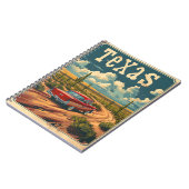 Texas Desert Vintage Auto Notitieboek (Linkerzijde)