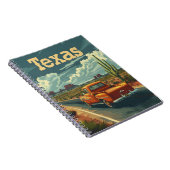 Texas Desert Vintage Auto Notitieboek (Rechterzijde)