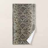 Texas Diamond Back Rattler Bad Handdoek (Handdoek)