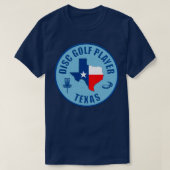 Texas Disk Golf 2 T-shirt (Design voorkant)