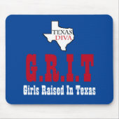 Texas Diva - G.R.I.T. - Meisjes in Texas Muismat (Voorkant)
