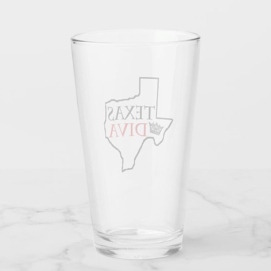 Texas DIVA Glas (Achterkant)