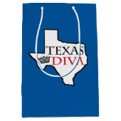 Texas DIVA Medium Cadeauzakje (Voorkant)
