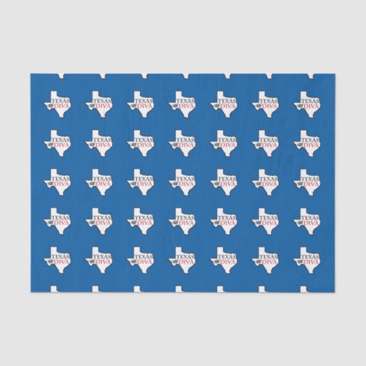 "Texas Diva" Tissue Tissuepapier (Voorkant)
