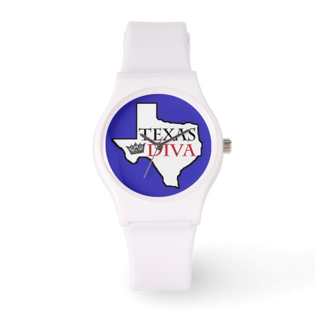 Texas DIVA Wristwatch Horloge (Voorkant)