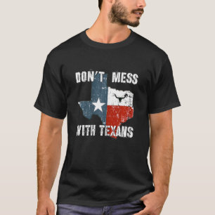 Texas doet niet mee met de Longhorn Lone Star Stat T-shirt