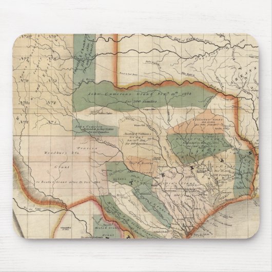 Texas, door David H Burr Muismat (Voorkant)