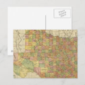 Texas door Rand McNally Briefkaart (Voorkant / Achterkant)