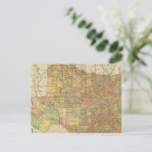 Texas door Rand McNally Briefkaart (Staand voorkant)
