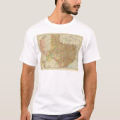Texas door Rand McNally T-shirt (Voorkant)