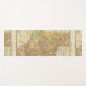 Texas door Rand McNally Yogamat (Voorkant (horizontaal))