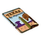 Texas door Stagecoach Magneet (Rechterzijde)
