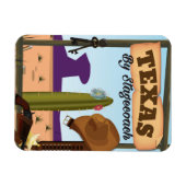 Texas door Stagecoach Magneet (Horizontaal)
