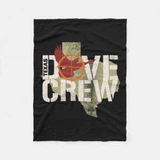 Texas Dove Crew Matching Dove Hunting Trip Fleece Deken
