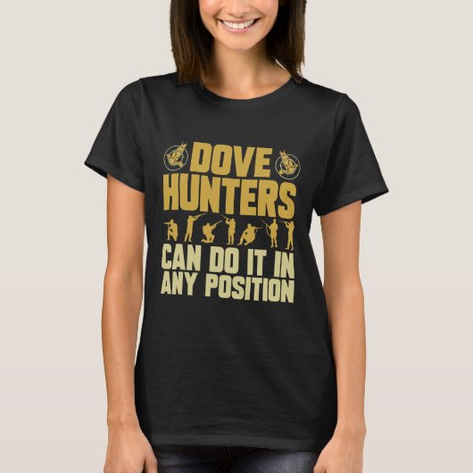 Texas Dove Hunting Dove Hunter T-shirt (Voorkant)