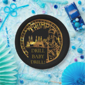TEXAS DRILL BABY DRILL PAPIEREN BORDJE (Feest)