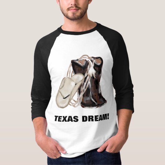 TEXAS DROOM! T-SHIRT (Voorkant)