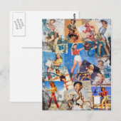 Texas Eclectic : Cowgirl Collectie nr. 1 Briefkaart (Voorkant / Achterkant)