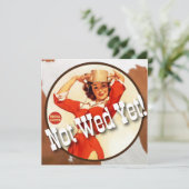 Texas Eclectic© : Cowgirl nog niet! Kaart (Staand voorkant)