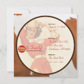 Texas Eclectic© : Cowgirl nog niet! Kaart (Achterkant)