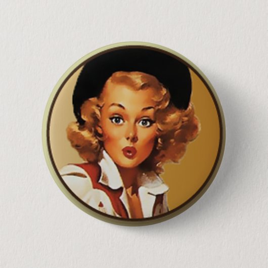 Texas Eclectic : Round Texas Eclectic Logo Ronde Button 5,7 Cm (Voorkant)