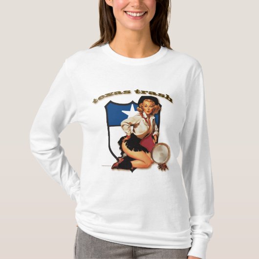Texas Eclectic : Texas vuilnis! T-shirt (Voorkant)