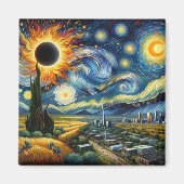 Texas Eclipse Magnet (Voorkant)