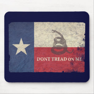 Texas en Gadsden Flag Muismat