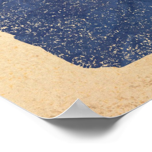 Texas en Gadsden Flag Poster (Hoek)