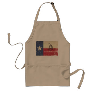 Texas en Gadsden Flag Standaard Schort