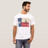 Texas en Gadsden Flag T-shirt (Voorkant volledig)