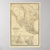 Texas en Mexico Poster (Voorkant)