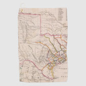 Texas en Oklahoma Golfhanddoek (Voorkant)