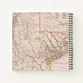 Texas en Oklahoma Notitieboek (Achterkant)
