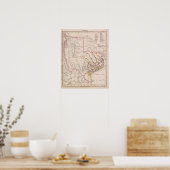 Texas en Oklahoma Poster (Keuken)