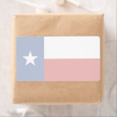 Texas Faint Flag Verzendlabel (Insitu)