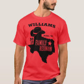 Texas Family Reunion Matching T-shirt (Voorkant)