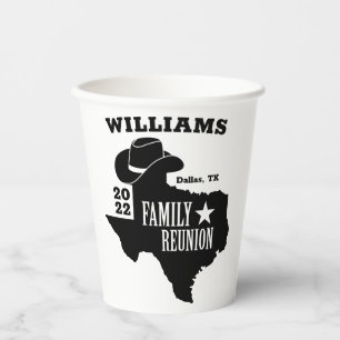 Texas Family Reunion Papieren Bekers