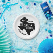 Texas Family Reunion Papieren Bordje (Feest)