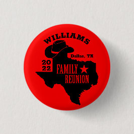Texas Family Reunion Ronde Button 3,2 Cm