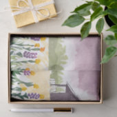 Texas Farming Wildflower Decoupage Handgetekend Tissuepapier (Geschenk)