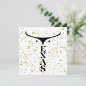 TEXAS FEESTDAGENKAART (Staand voorkant)