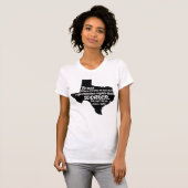Texas Feminist Virus Custom T-shirt (Voorkant volledig)