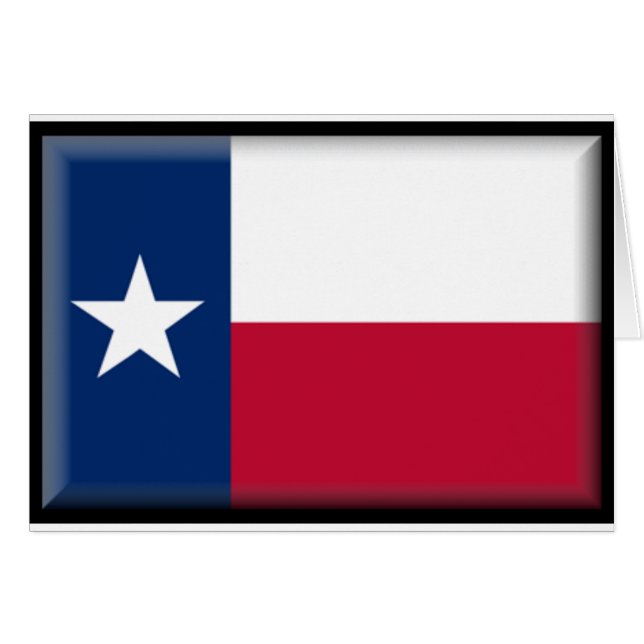 Texas Flag (Voorkant Horizontaal)
