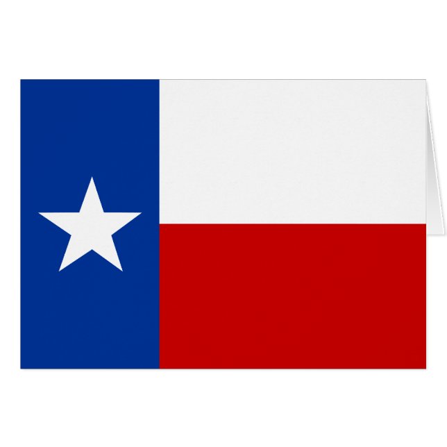texas flag (Voorkant Horizontaal)