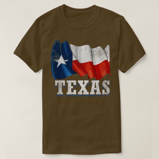 Texas Flag1 T-shirt (Design voorkant)